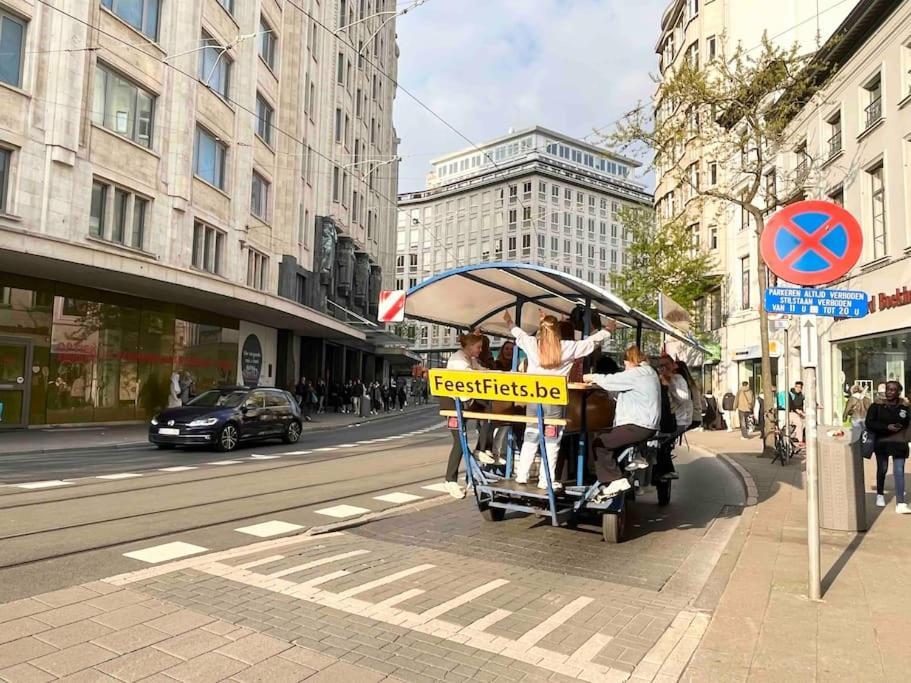 Cozy Antwerp - Cityview Studio Free Parking מראה חיצוני תמונה