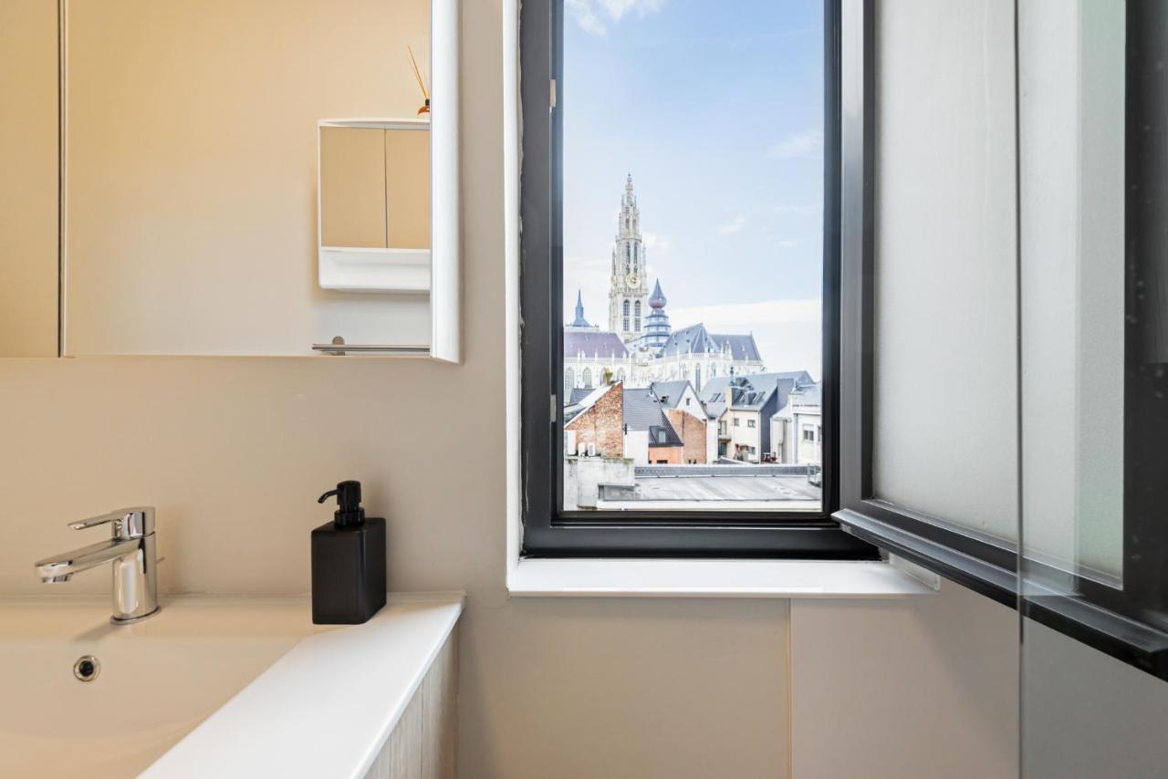 Cozy Antwerp - Cityview Studio Free Parking מראה חיצוני תמונה